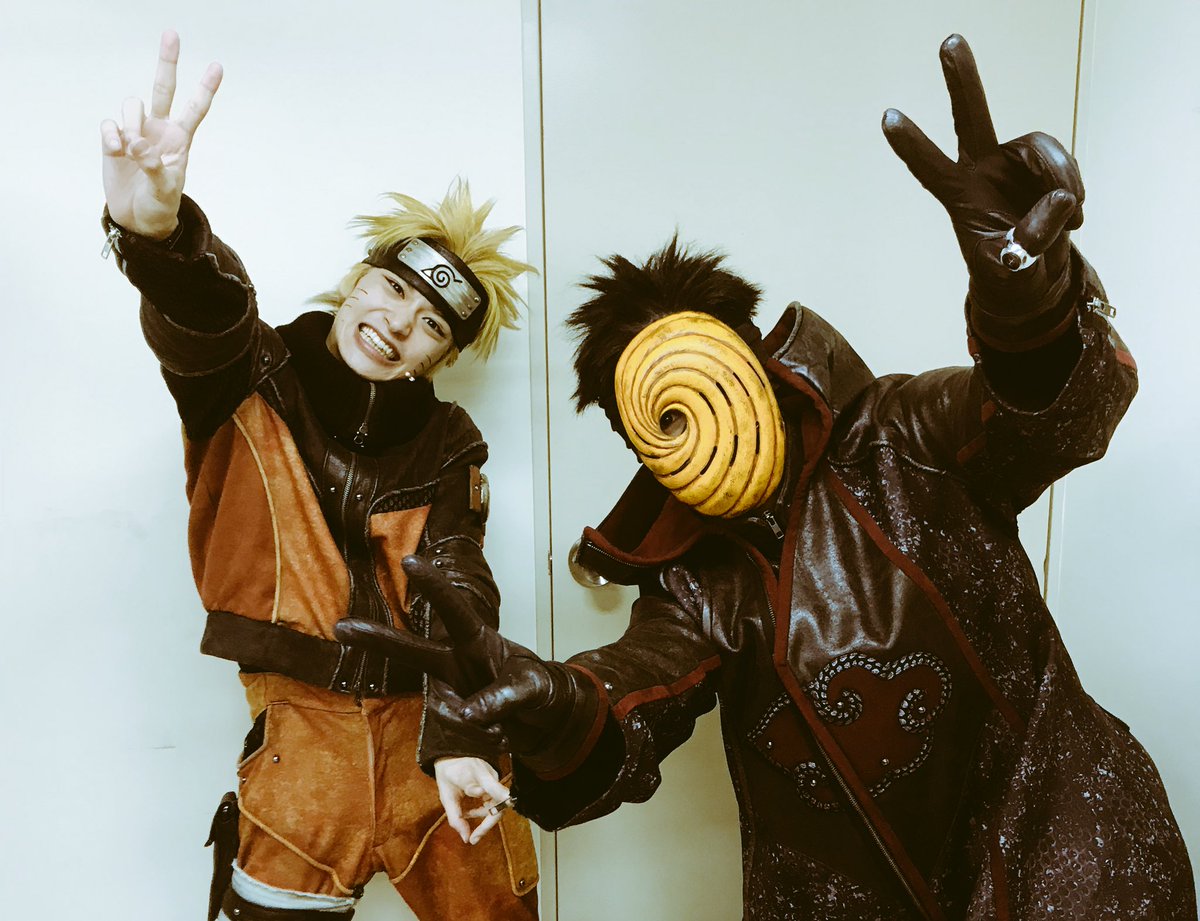 片山 浩憲 ライブ スペクタクル Naruto ナルト 暁の調べ 大阪公演 本日もご来場ありがとうございました 昼 夜公演ともに無事に終わりました 明日も2公演 劇場でお待ちしてますっ ピース ピース ピース ナルステ ナルト トビ