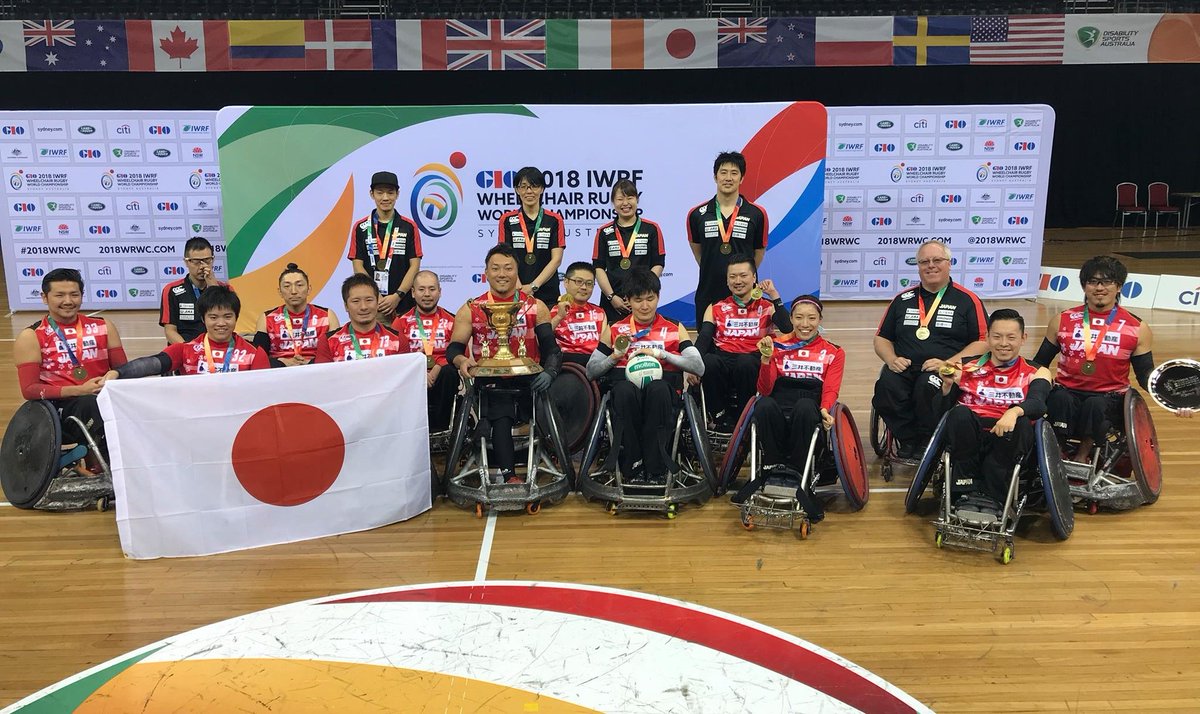 🏉#Rugby🏉 Ils ont la même #passion et ils sont champions du monde en titre 🏆

▶ Afrique du Sud 🇿🇦 #RWC2019 <a href="/Springboks/">Springboks</a>
▶ Japon 🇯🇵 #WRWC2018 <a href="/parasapo/">パラサポ｜楽しいパラスポーツ情報などを発信中📡</a>

#Passion #Sport #RWCFinal #RugbyFauteuil #Paralympique <a href="/rugbyworldcup/">Rugby World Cup</a> @IWRF