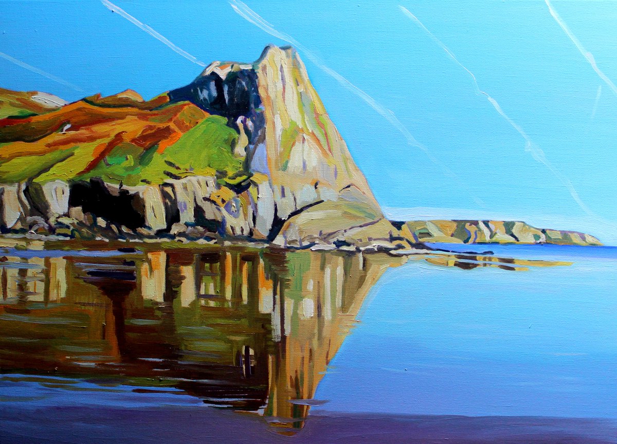 SwanseaArtist's tweet photo. Delighted to have Sold a mounted Giclee print of "Great Tor From Tor Bay" to a collector in England via my website - a most popular print!
More mounted prints here - https://t.co/UgUvvj4mDn
#TorBay #GreatTor @ThreeCliffs #Gower #Wales #giclee #prints https://t.co/Temp1axqV8