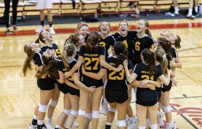 nagirlsvb's tweet photo. happy gameday. The tigers take on the canon mac BIG MACS🍔 tonight at 6 at fox chapel in the WPIAL TITLE MATCH!!!!😈💯👀 BE THEREEEEEEE #tuffduff #itsmillertime #roadto70 #family @NorthAllegheny https://t.co/Xi5KnFu9fO