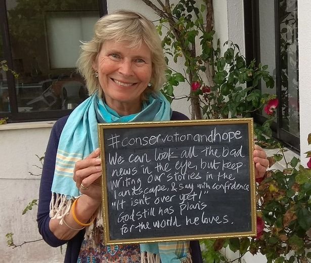 dave_bookless's tweet photo. This picture of Miranda Harris, who tragically died in South Africa along with Chris &amp; Susanna Naylor, says it all #conservationandhope https://t.co/hOThFlkbl9