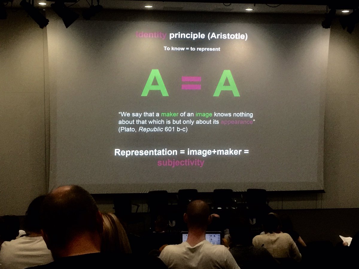 metadesigners's tweet photo. Enjoying Daniel Rubenstein’s talk ‘Photography after Philosophy’ at the #lightSensitiveMaterial conference. https://t.co/tJmzI04FWE
