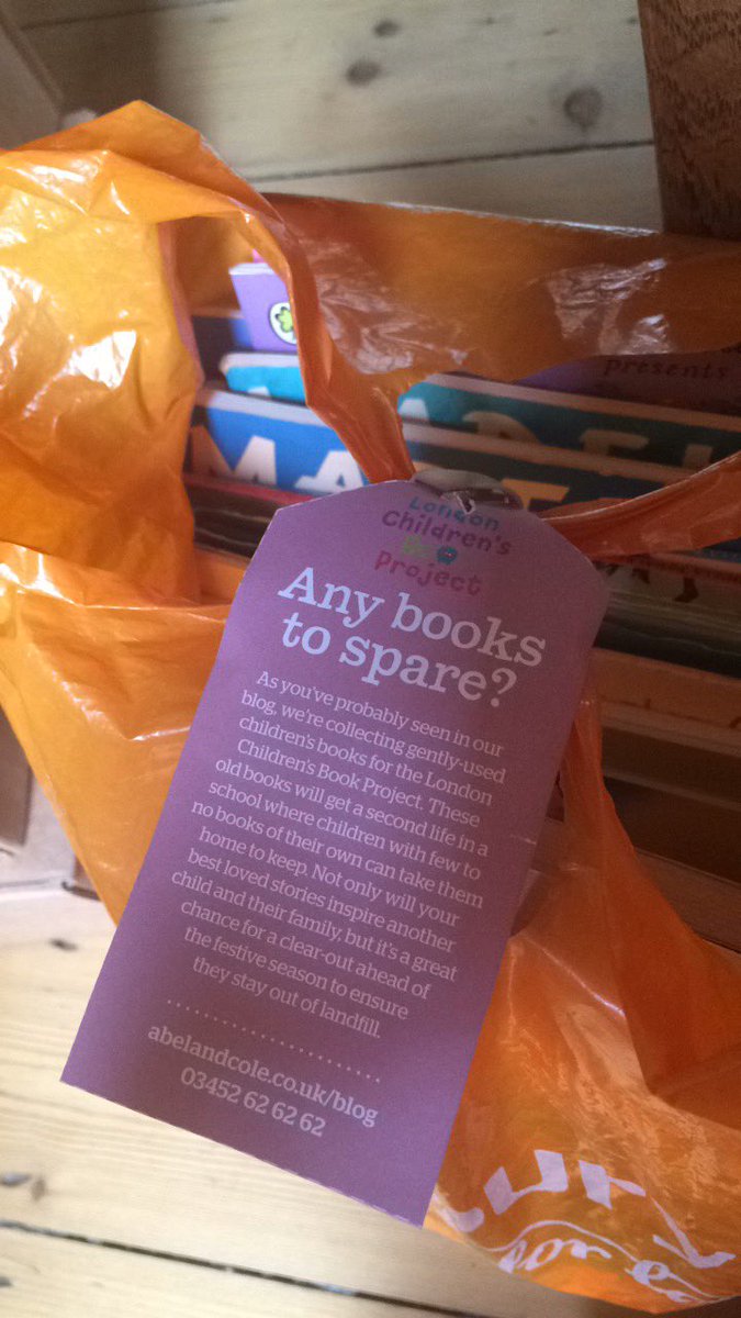 recycledclass's tweet photo. Great initiative by @AbelandCole and @Lonbookproject to get secondhand books to schools and children that need them most! #ReuseToEnthuse #literacy #recycle #readingforpleasure https://t.co/z6OulP7kA5