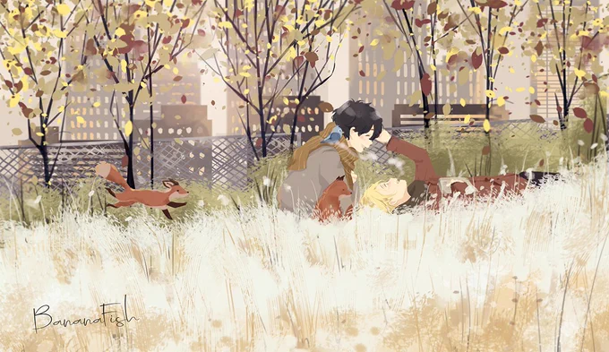 You're Here. 

#BANANAFISH 