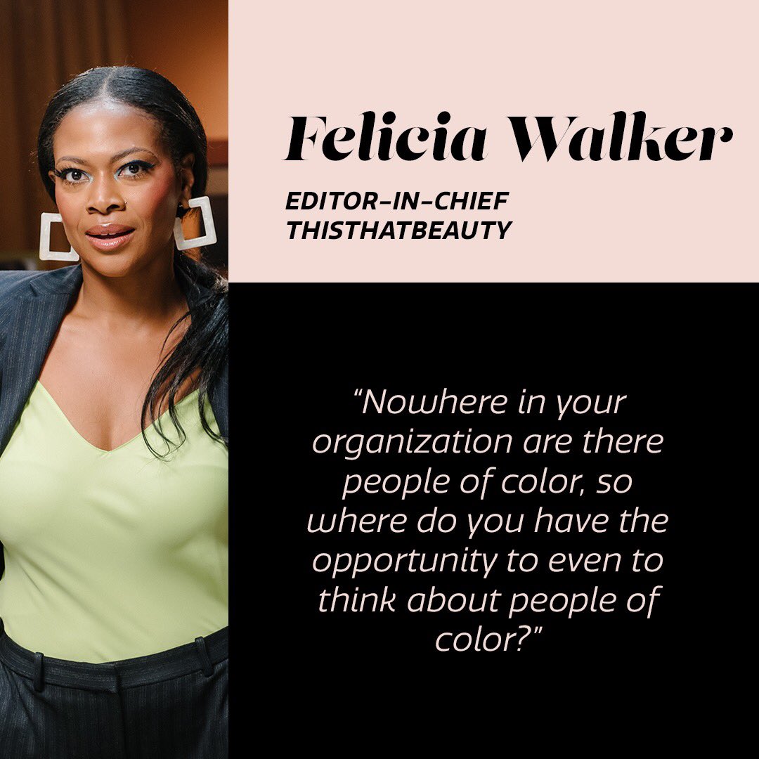 Have you every worked somewhere in the beauty space and there weren’t people who looked like you? | #BlackGirlBeauty <a href="/ThisThatBeauty/">ThisThatBeauty</a>