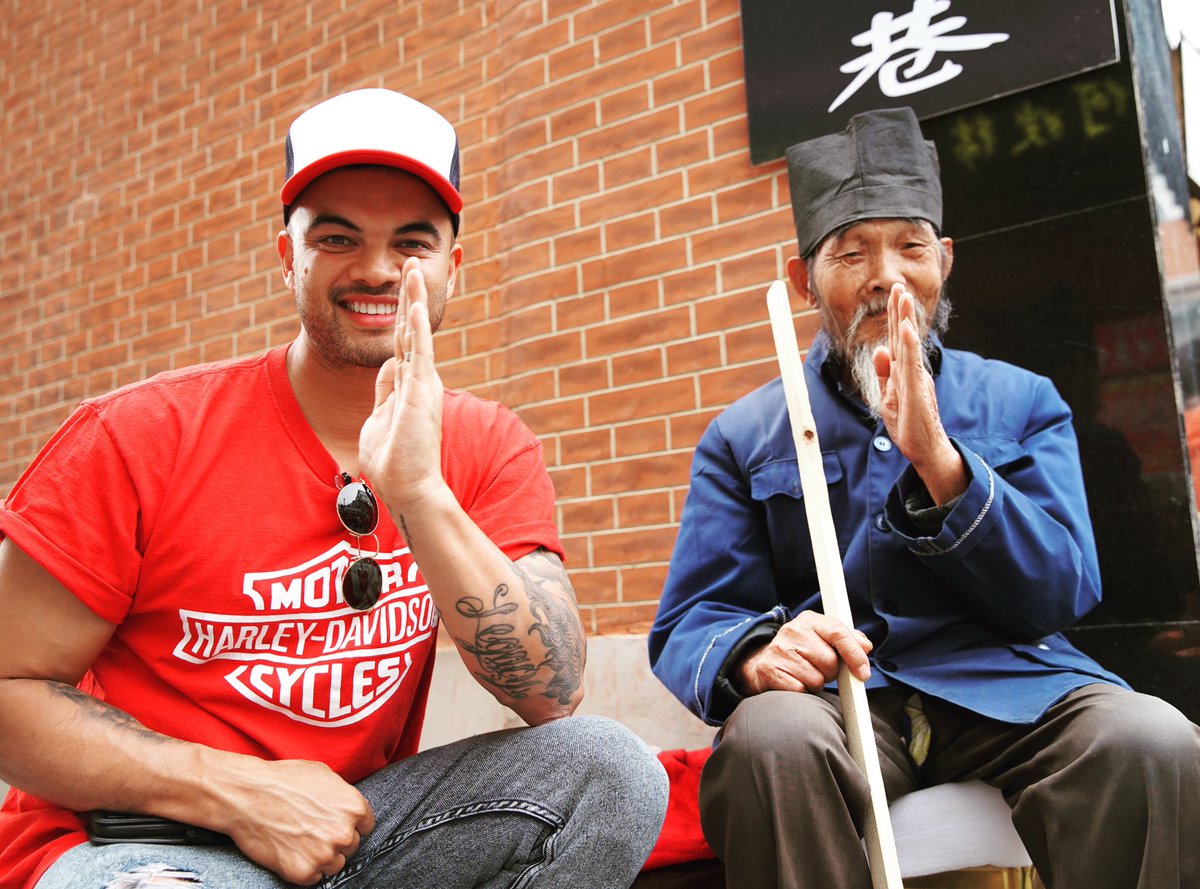 GuySebastian's tweet photo. Loved hanging out today in Wuhan, China. Ate some seriously interesting things (more to come about that) #China #LetMeDrink https://t.co/k8xSD7DYgu
