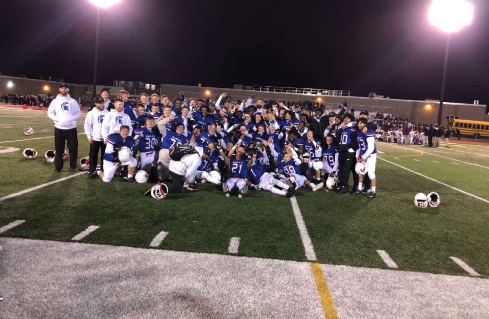 The Simley Spartans are Section Champs! So proud of this team and staff. Never doubt where we can go Spartans! #SpartanPride #SpartanStrong #bankorbust #1-0
