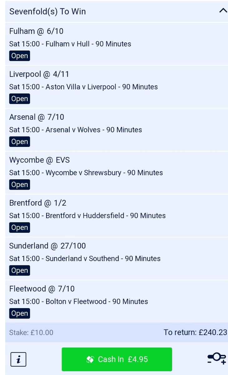 TipsTricksSlips's tweet image. Here's my 7 fold.

What we saying?

Like if backing with me ✔✅🔥💷💥💪
