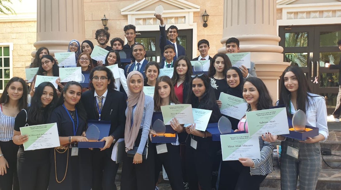 Mawakeb_Barsha's tweet photo. Congratulations to our sts for receiving 14 #DelegateAwards from various committees in this year's #AUDMUN conference & the Best Medium Delegation award. Hisham Fazail topped it all off with the Best Chair award as well. You make us proud every day.
#MUNers #AMSI_MUN @AUDubai https://t.co/Stxa5NGWCA