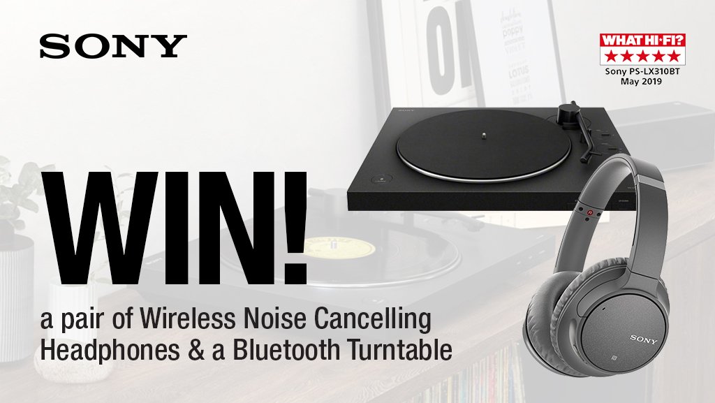 HughesDirect's tweet photo. Be sure to enter our latest competition to #WIN a @SonyUK Bluetooth Turntable and a set of Wireless Noise Cancelling Headphones!
Simply follow us @HughesDirect &amp; RT 🍀🎁
Ends 06/11/19, Ts&amp;Cs apply - https://t.co/CnneDWTnDR https://t.co/n2UrximA3V