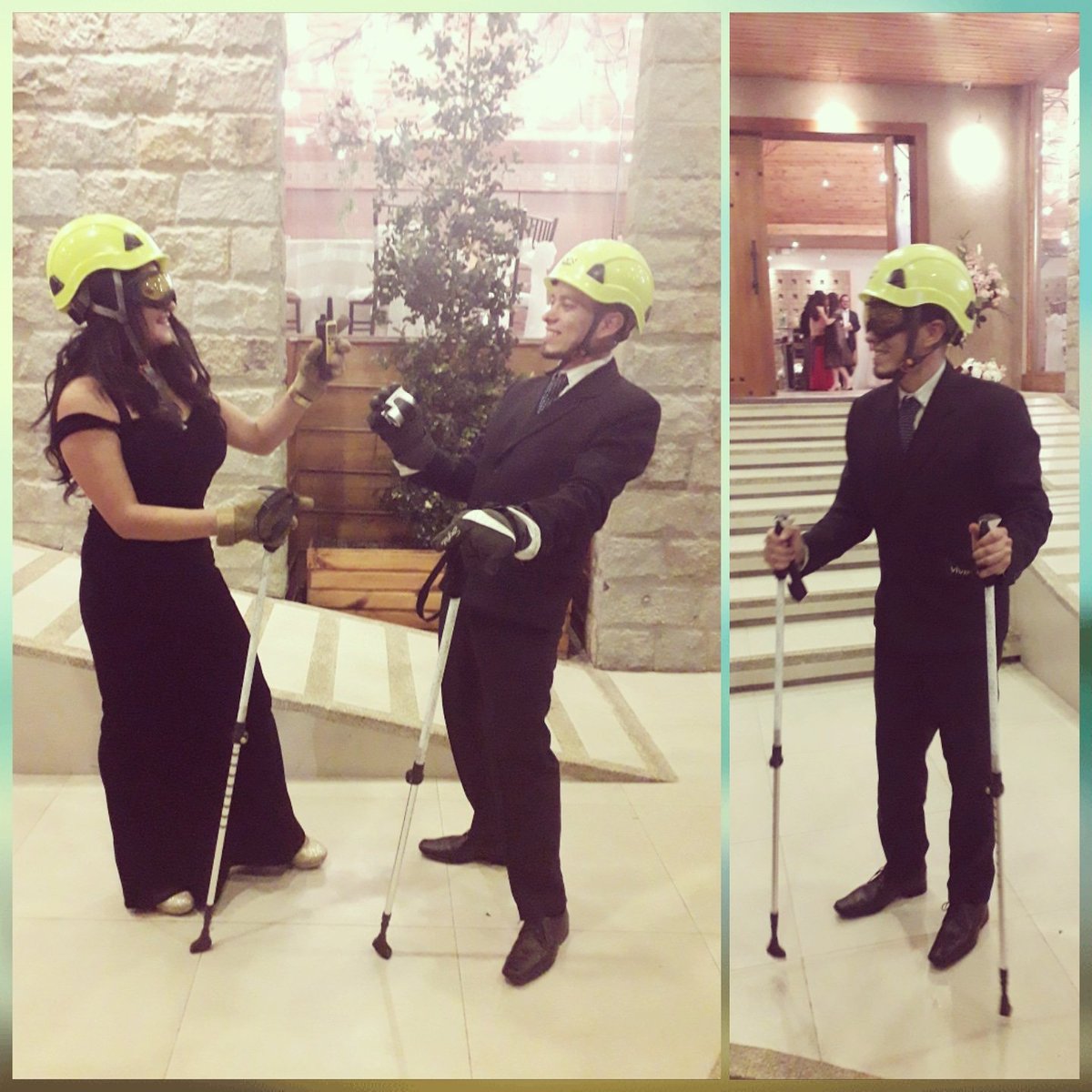 Como cuando estas en una boda y te dan ganas de salir de excursión al Cajas. 🧗‍♂️🧗‍♀️👸🤴  #BodasOriginales