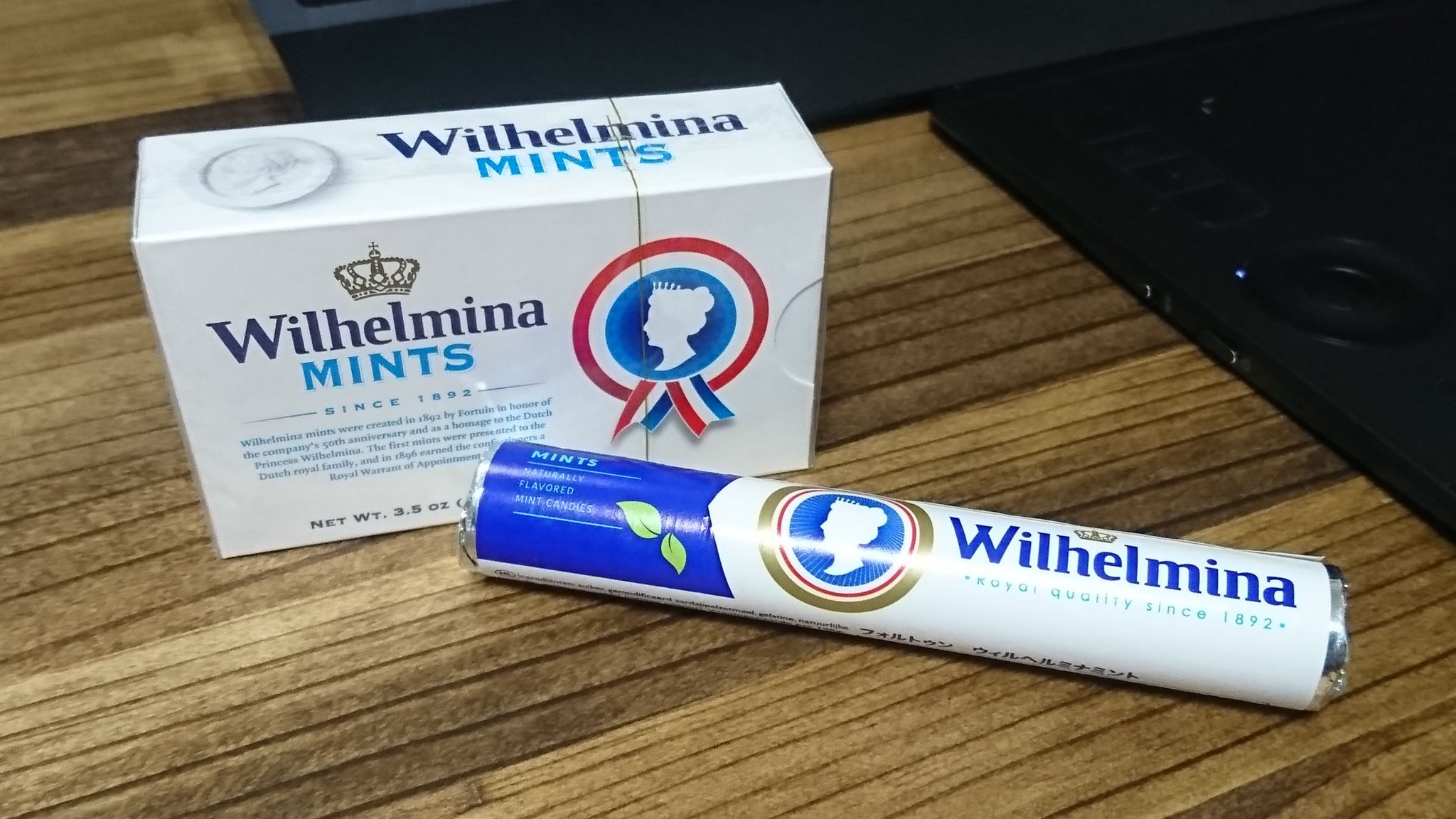 Lyric K めっちゃ繁忙期 Sur Twitter カルミンの代わりを探してたら カルディでお上品な佇まいのミントタブレットを見つけました フォルトゥンのウィルへルミナミント オランダ王室御用達とのこと 美味しいよ Fortuin Wilhelminamints カルミン Kaldi