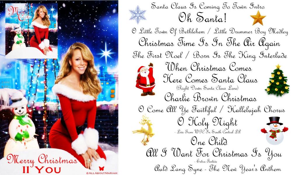 All About Mariah S Tweet Merry Christmas Ii You Was Released On November 2 2010 Mariahcarey What Are Your Favorite Songs From The Album 9yearsofmerrychristmasiiyou Trendsmap