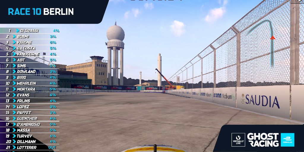 ghostracingfe's tweet photo. Race ten in season 5 we remember as the Festival of Overtaking. #screenshotsaturday brings to you the magic of the airfield Tempelhof, rich in #history and a memorable #race, where JEV laid the foundation of his championship! https://t.co/c9RwDGmxUG