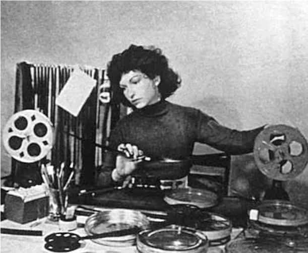 98. Maya DerenAvant-Garde pioneer in 40s/50s.MESHES OF THE AFTERNOON, A STUDY IN CHOREOGRAPHY FOR CAMERA, MEDITATION ON VIOLENCE.She died at 44 years of age. The AFI once awarded a prize in her name, honouring independent film-making, but stopped after 11yrs in 1996?!