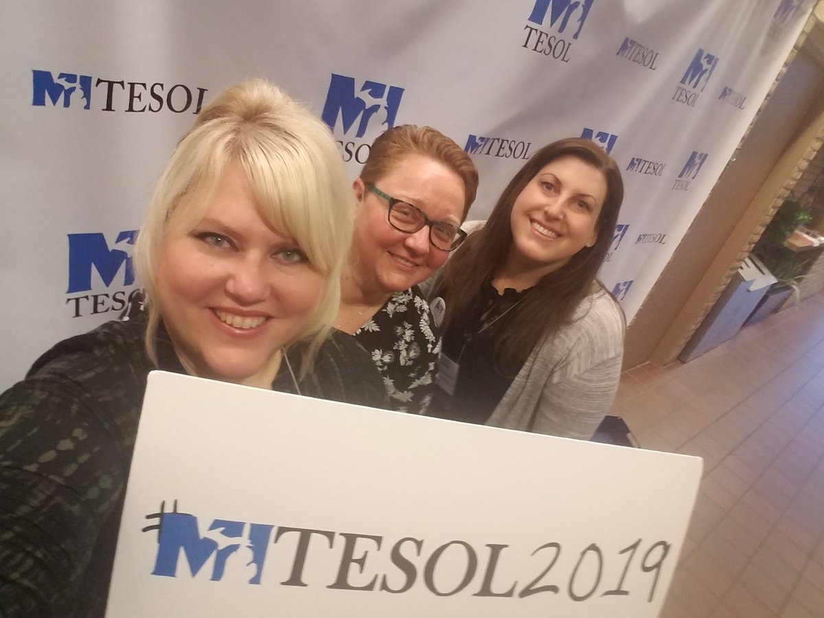 suzannetoohey's tweet photo. Getting our early morning learning on w/ @michiganels & @DrKoz13 #iamMITESOL #eslocmi #mitesol2019 https://t.co/SPWHDzNBH3