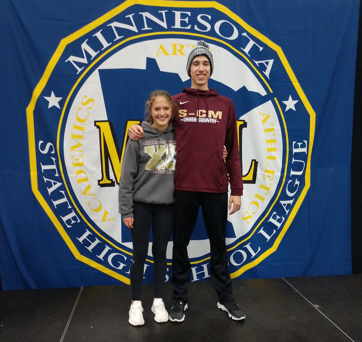 SCMTigerXC's tweet photo. It's race day! Best of luck to @LillyMccone &amp; @BuerkleMitchell as they look to cap off great a season, and for Mitchell a tremendous career! Lilly runs at 1:00 &amp; Mitchell at 2:00. #RuntoWin https://t.co/0ozgiyDNst