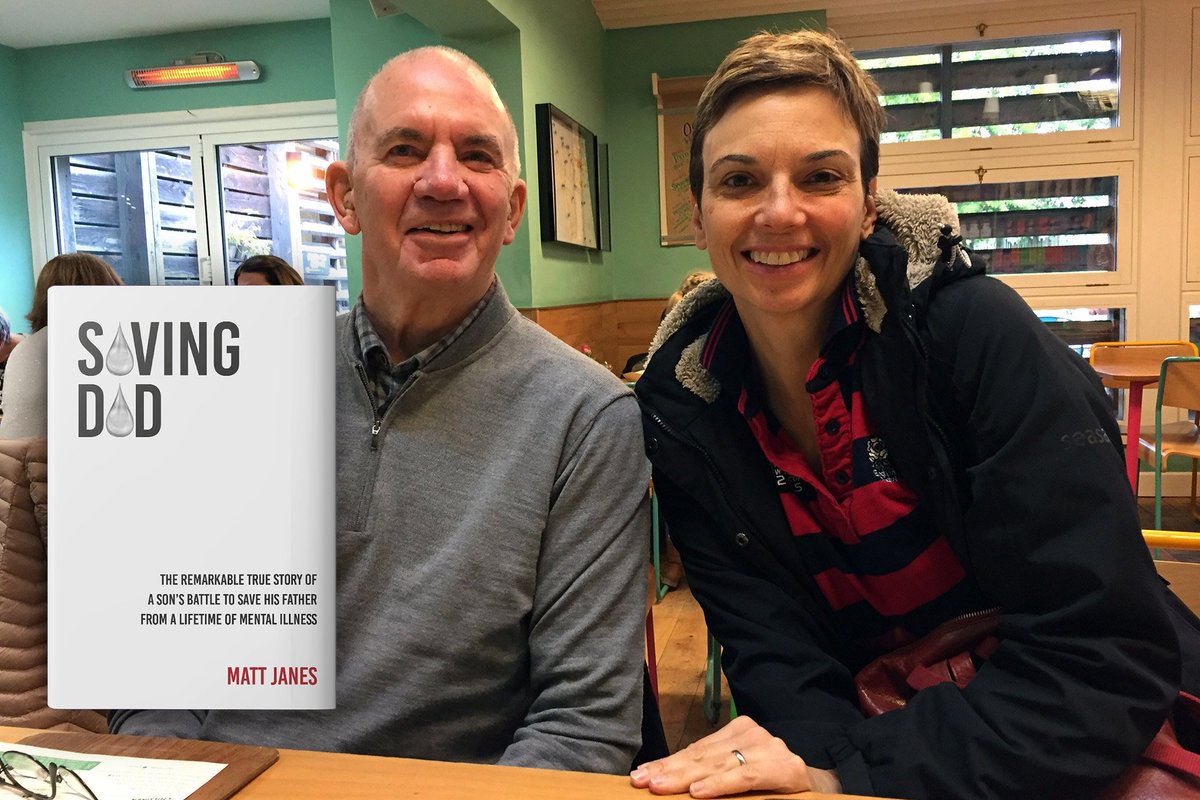 mattjanes's tweet photo. The star of my new book, Saving Dad, along with my amazing wife, Pauline. To read about his journey, visit https://t.co/FjPk3JiBb8
#MentalHealthAwareness #mentalillness #depression #author #books #savingdad https://t.co/pvrbTxAEG5