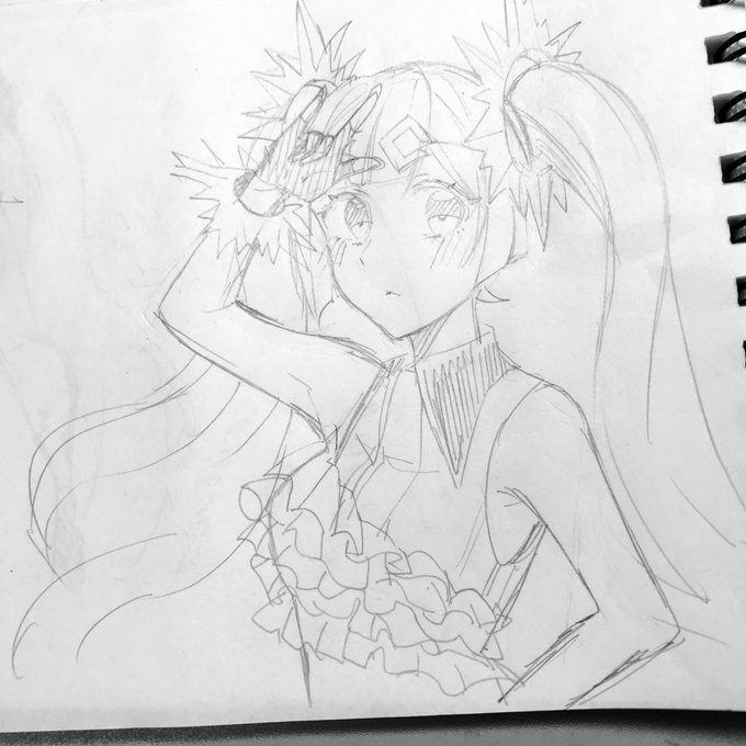 この子をアイビスで塗ります
(昨日サボりました?)
#一日一絵 