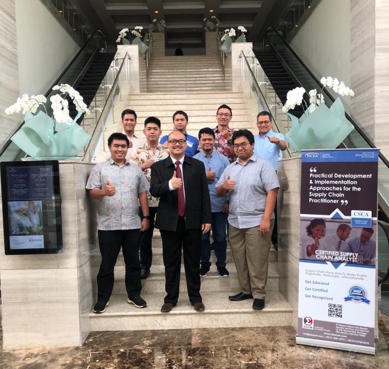 ISCEA's tweet photo. Congratulations to Certified Supply Chain Analyst (CSCA) participants on October 28-30, 2019 #Jakarta 

#csca #certification #iscea #supplychain #operations #supplychainmanagement #operationsmanagement  #careeradvice #ddmrp #ddmrp4 #GlobalGoals https://t.co/SyqPLhLrXe