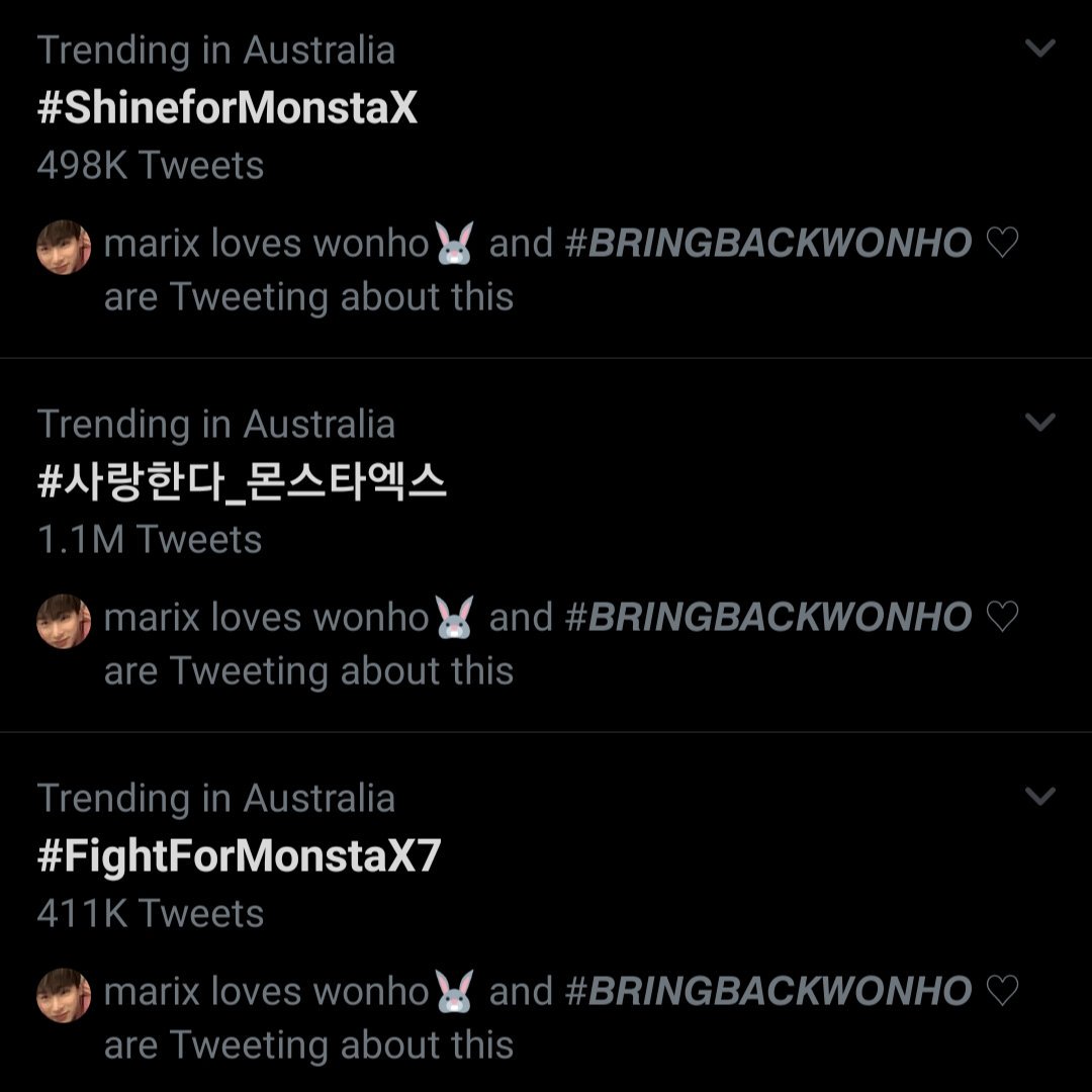 MX___MONBEBE's tweet photo. Felt like this needed to be shared. Lets keep it up, Monbebe!!! We're not giving up yet!
#ShineforMonstaX 
#사랑한다_몬스타엑스
#FightForMonstaX7 https://t.co/hvyJ6SnHVA
