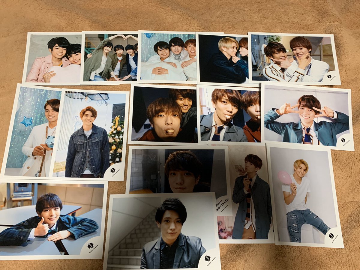 126_rhmk's tweet photo. 関ジュの写真買い取ってくださる方いらっしゃいませんか？
セルフィーは1枚500円でその他は350円で考えております。
よろしくお願いします🙇‍♀️

#関ジュグッズ譲  #なにわ男子 https://t.co/ax2DxWYR8P