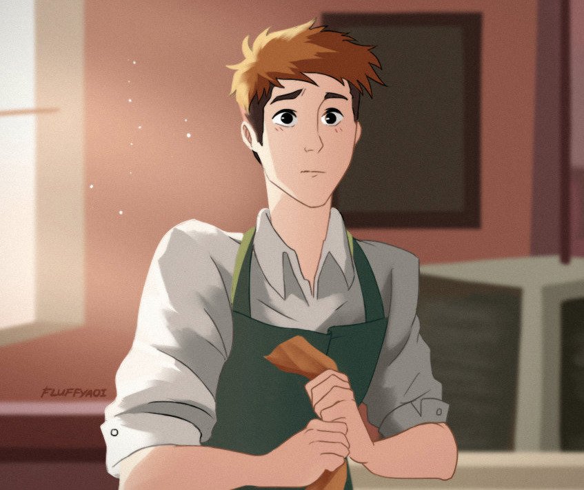 sidxIinxs's tweet photo. 𝐜𝐨𝐟𝐟𝐞𝐞 𝐬𝐡𝐨𝐩
[tyrus au]

– tj works at cyrus' go to coffee shop. one day tj starts giving him small notes pretending they're from someone else https://t.co/CWAJSaN1Xc