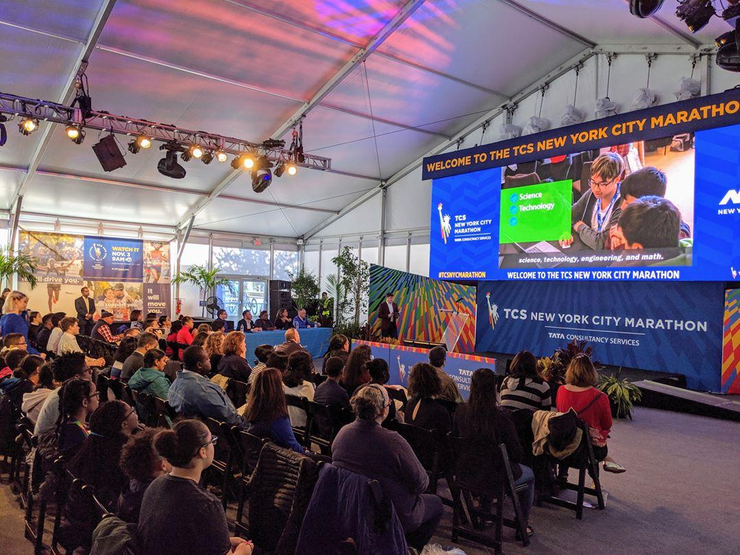 Daniel Romanchuk (@romanchukdaniel) on Twitter photo So impressed with <a href="/TCS/">Tata Consultancy Services</a> and their efforts to promote inclusion in sport and STEM education! The WC racing VR experience they created was amazing (thanks <a href="/sujeshkj/">Sujesh K J</a> + team) as were the school projects at the GoIT contest. Love the technology and sport combination! <a href="/nyrr/">New York Road Runners</a> <a href="/nycmarathon/">TCS New York City Marathon</a> So impressed with <a href="/TCS/">Tata Consultancy Services</a> and their efforts to promote inclusion in sport and STEM education! The WC racing VR experience they created was amazing (thanks <a href="/sujeshkj/">Sujesh K J</a> + team) as were the school projects at the GoIT contest. Love the technology and sport combination! <a href="/nyrr/">New York Road Runners</a> <a href="/nycmarathon/">TCS New York City Marathon</a>