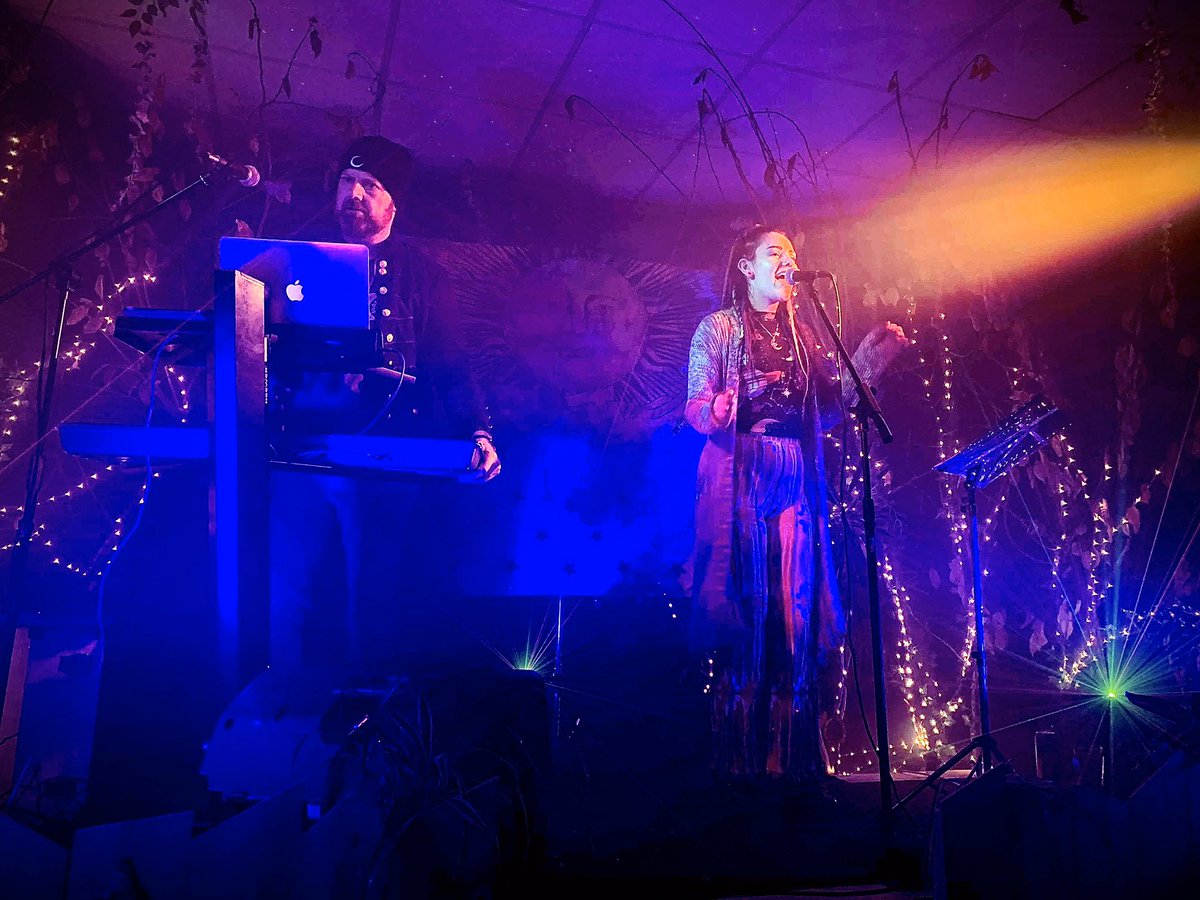 Last nights gig at The Solemnity event, headlining on one of the best stages ever! It was so magical 🌔#electronic #livemusic #livegig #somewherebehindthemoon