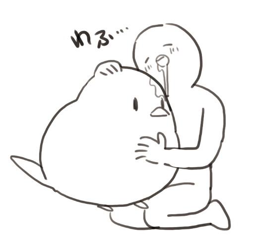 本物の鳥さんはちっこいので、このくらいのサイズのもちもちぬいぐるみがほしい 