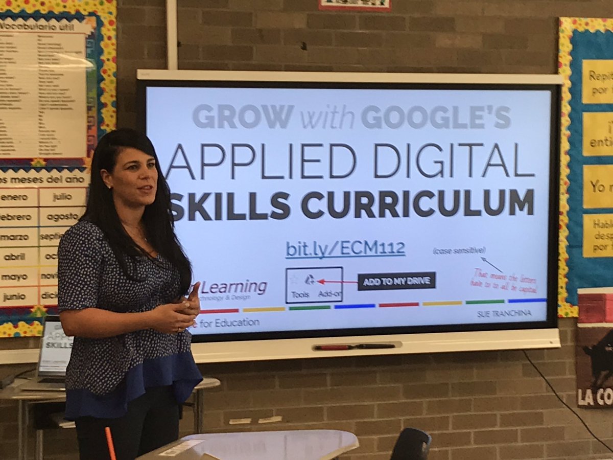 The Millburn Ed Camp offered Google’s Applied Digital Skills Curriculum to campers to support giving our students a view of their future, today!