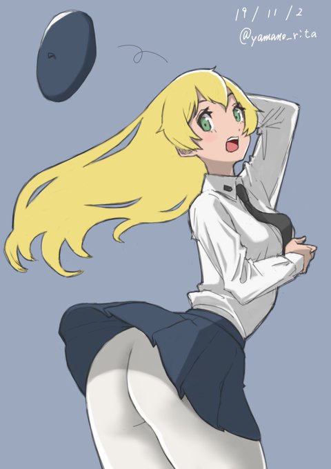 #ガルパン版深夜のお絵描き60分一本勝負
#ガルパン版深夜のお絵描き60分一本勝負_20191102 