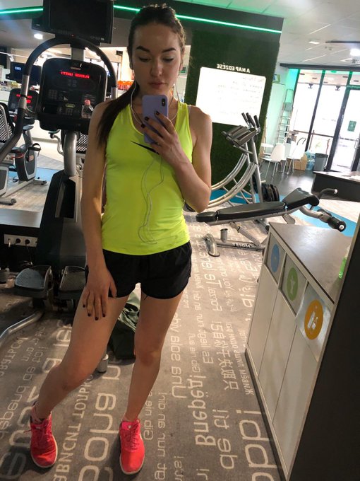 Cardio workout is done ✅ have a good Saturday 😘😛 #natalygold #workout #gym https://t.co/byCqL8J0B0<a href="/tag/gym"class="tags"><span>#gym</span></a><a href="/tag/workout"class="tags"><span>#workout</span></a><a href="/tag/natalygold"class="tags"><span>#natalygold</span></a>