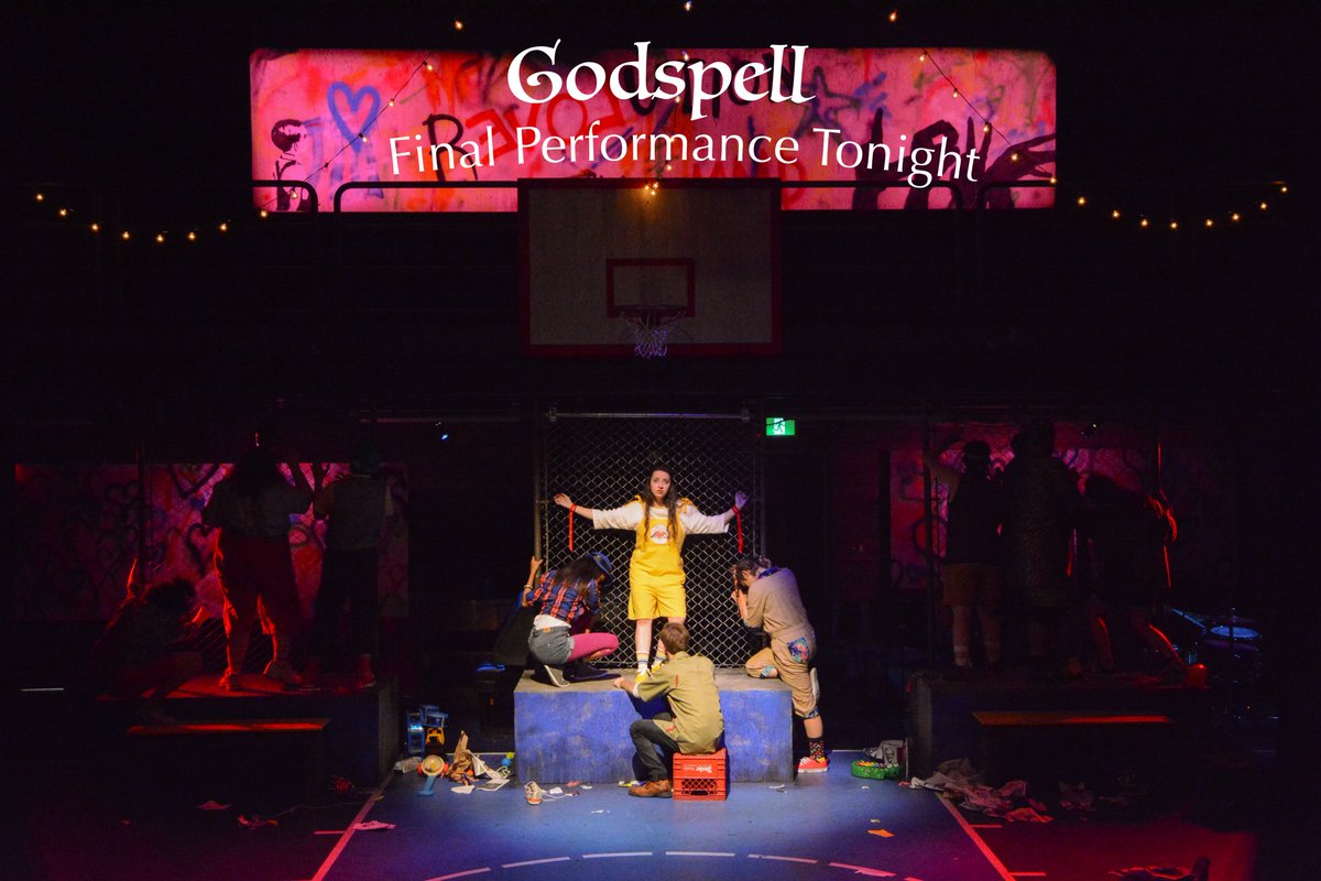 Want to see Godspell? There's still one more chance! Come out tonight for our final performance!
Doors open at 7:15pm; show starts at 7:30pm!
$5 students/ seniors &amp; $10 general