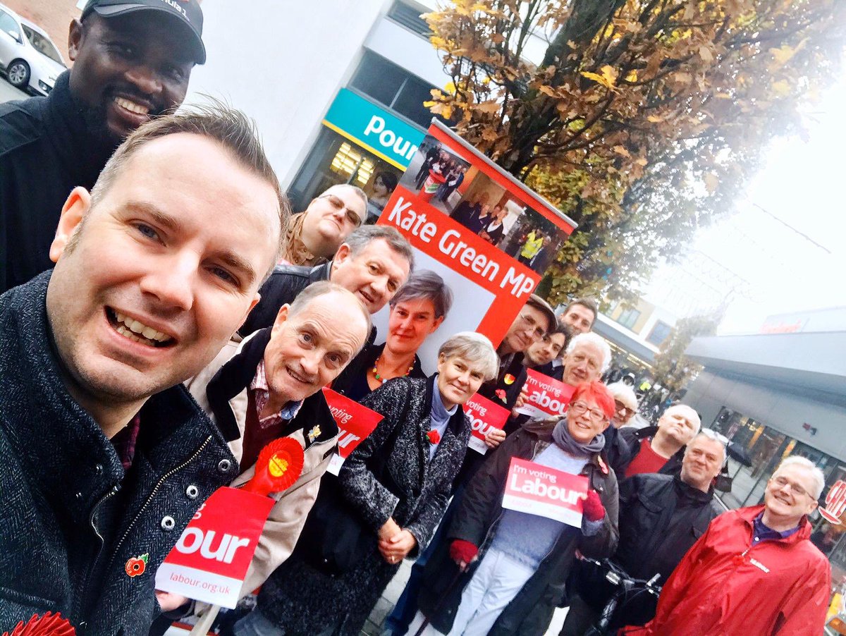 Great start to our general election campaign, chatting to shoppers in #Urmston this morning #VoteLabour12December