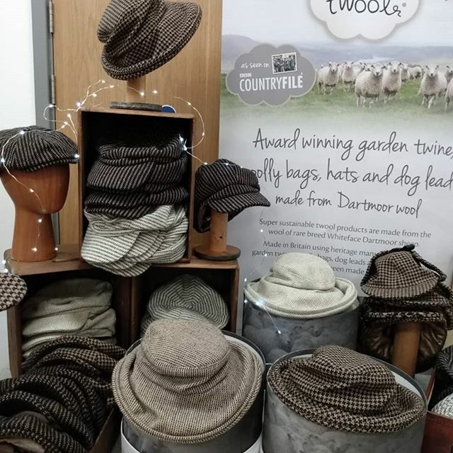thisistwool's tweet photo. Hats at the ready! We're at stitchfest in totnes, come in from all the weather and say hello! https://t.co/mpxkvKiL91 https://t.co/GnyjbNIJhx
