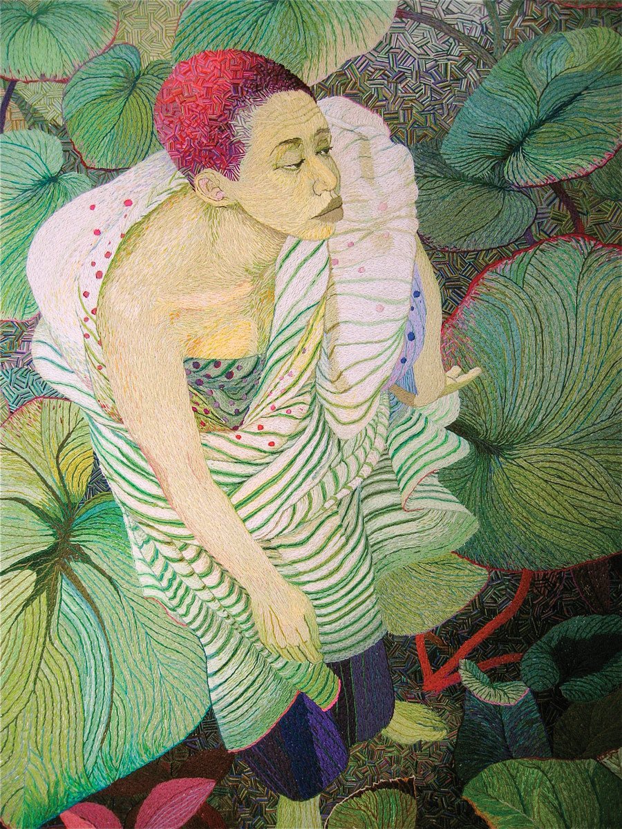 oxfordamerican's tweet image. “‘I felt that here was a place that I could be at home,’ she said of Mississippi, ‘that my soul could be at rest.’”

—Artist Ruth Miller, whose work is pictured below, in William Browning’s essay “A Long Yarn” from #Issue106. ow.ly/XJlA50wVJpf