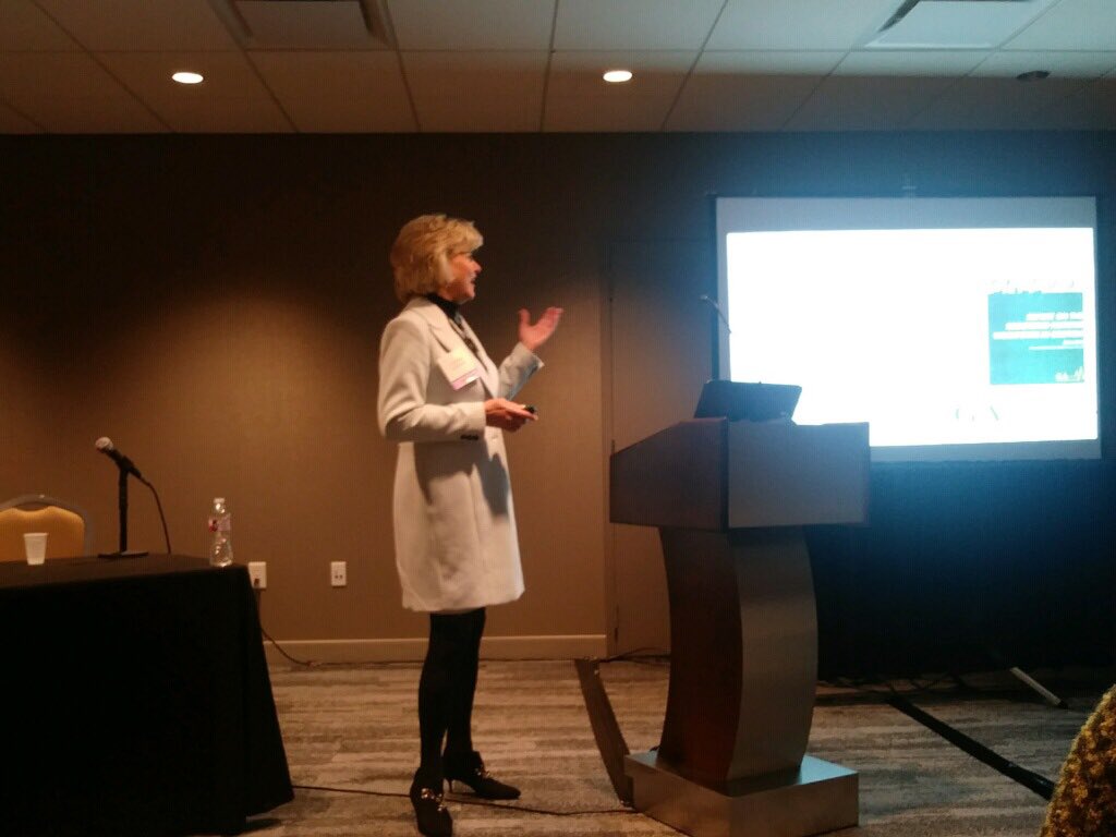Dean Lisa Eichelberger did a fabulous presentation on the state of nursing in Georgia at the 2019 APRN/GNA Unity Conference <a href="/SONatCSU/">ClaytonStateNursing</a>