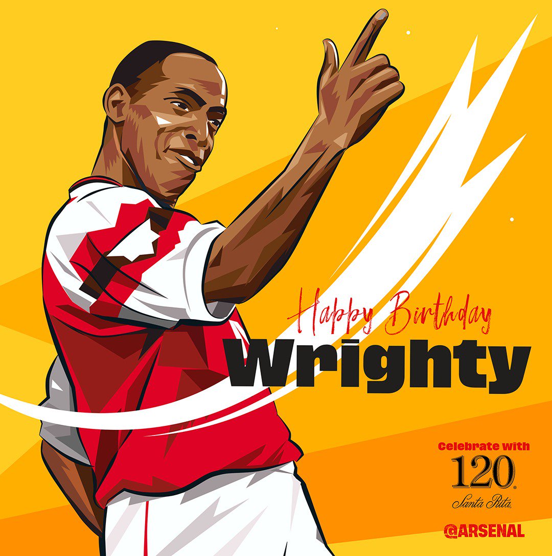 Happy 56th Birthday, Wrighty!     Ian Wright, Wright, Wright Have a good one,  