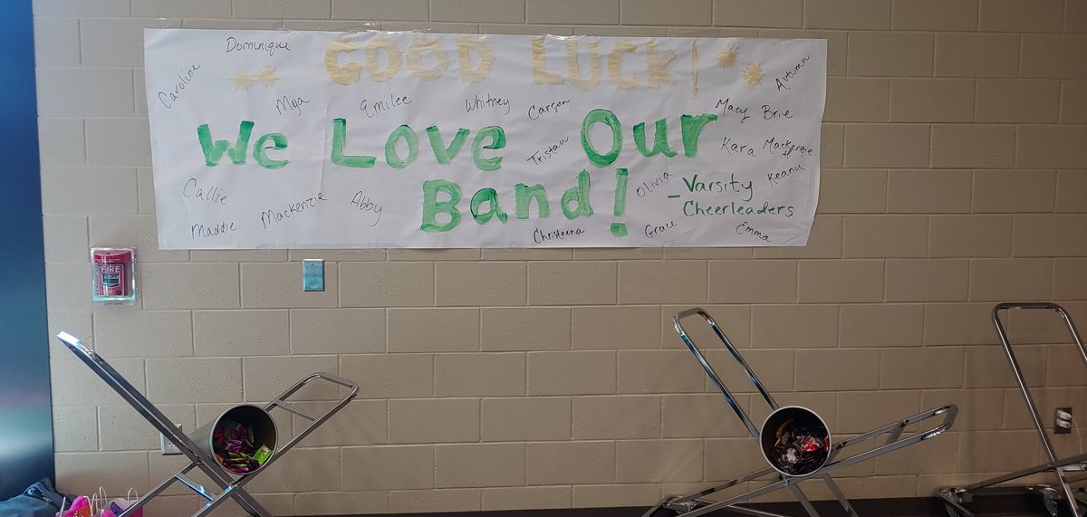 malajmom (@malajmom) on Twitter photo <a href="/BandofWolvesBHS/">Buford Band of Wolves</a> is so appreciative of our cheerleaders for their support as we head off to our final competition. What an awesome surprise to the band students! <a href="/bhscompcheer/">Buford Comp Cheer</a> <a href="/BandofWolvesBHS/">Buford Band of Wolves</a> is so appreciative of our cheerleaders for their support as we head off to our final competition. What an awesome surprise to the band students! <a href="/bhscompcheer/">Buford Comp Cheer</a>