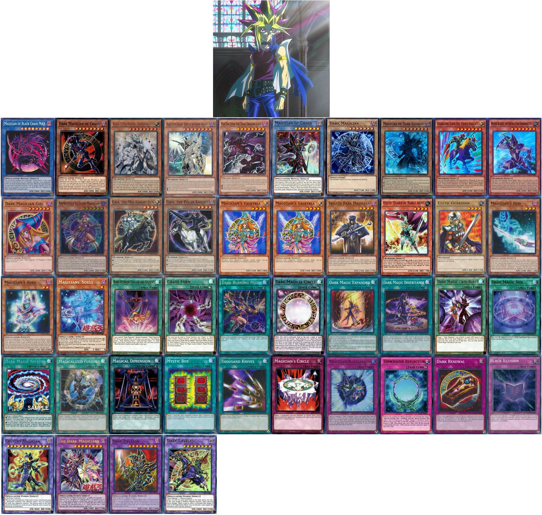 yugioh dark side of dimensions yugi deck list Complete Custom for Yu-Gi-Oh! The Complete Custom Deck for Yu-Gi-Oh!