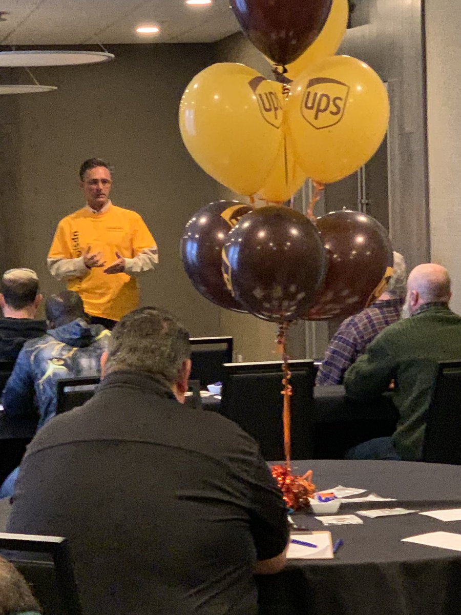 Thanks <a href="/SteveReddingUPS/">Steve Redding</a> for telling your story at #BrownFriday and encouraging applicants to see #careers at UPS! <a href="/NorthwestUPSers/">Northwest UPSers</a> <a href="/Galindo_HR/">Christine Newbold</a> <a href="/AJNelsonSeattle/">AJ Nelson</a>