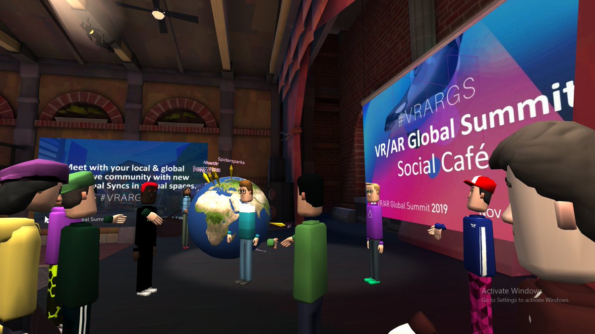 ImmerseSummit's tweet photo. @AndyFidel_ @SLeBaron @paoplayz @wareFLO @EducatorsVR Join us over in @AltspaceVR at the #VRARGS Spatial Network Lounge hosted by @AndyFidel_ and JayW ✨ https://t.co/ekIUiPkiPP
#spatialnetwork #socialVR #getsocial https://t.co/vZzBHFXQyM