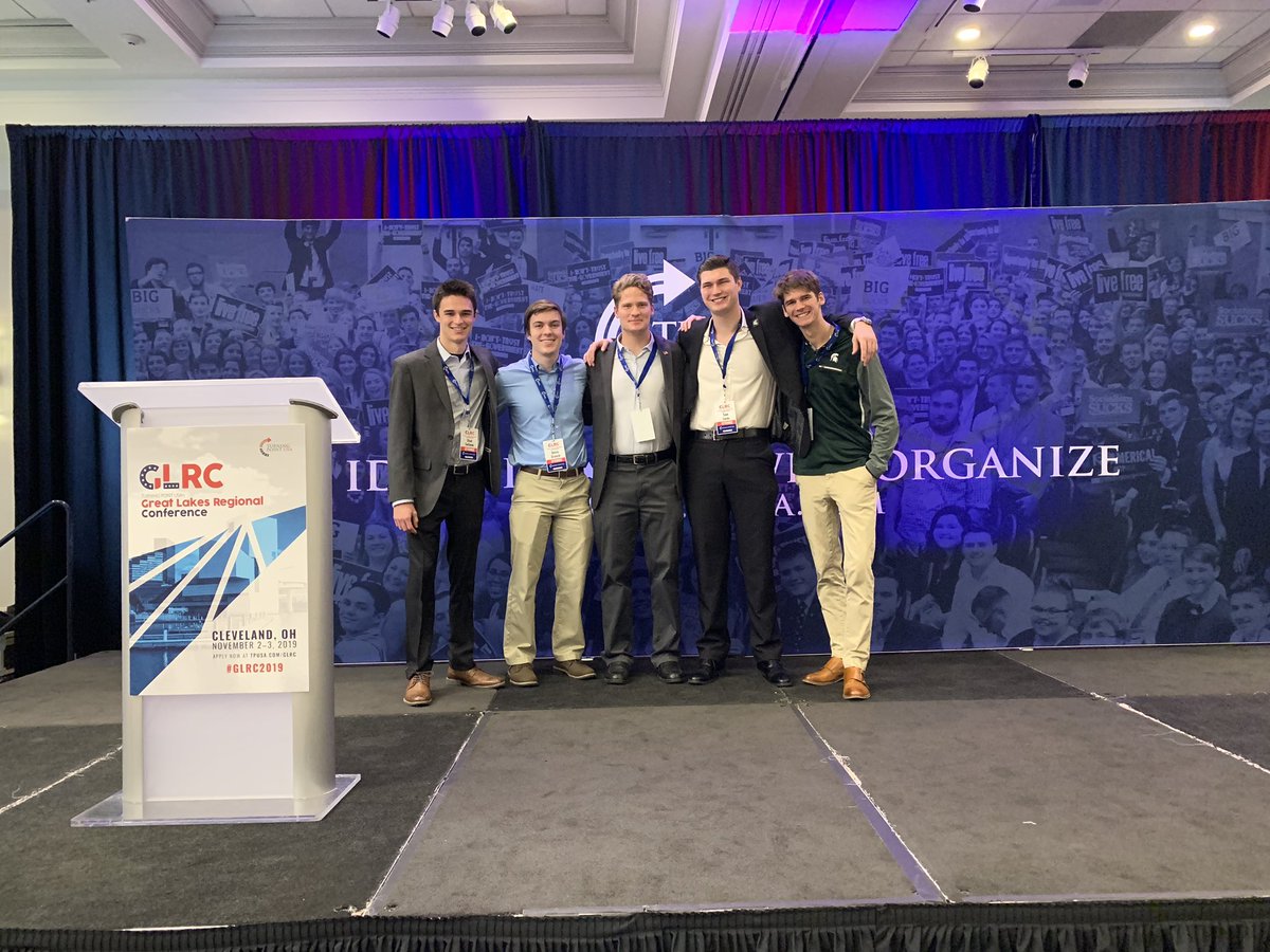 Our amazing Turning Point executive team headed to Cleveland for a weekend of extraordinary training and speakers! #tpusa #cleveland #america #freedom #BigGovSucks #ThinkForYourself #FreeMarkets