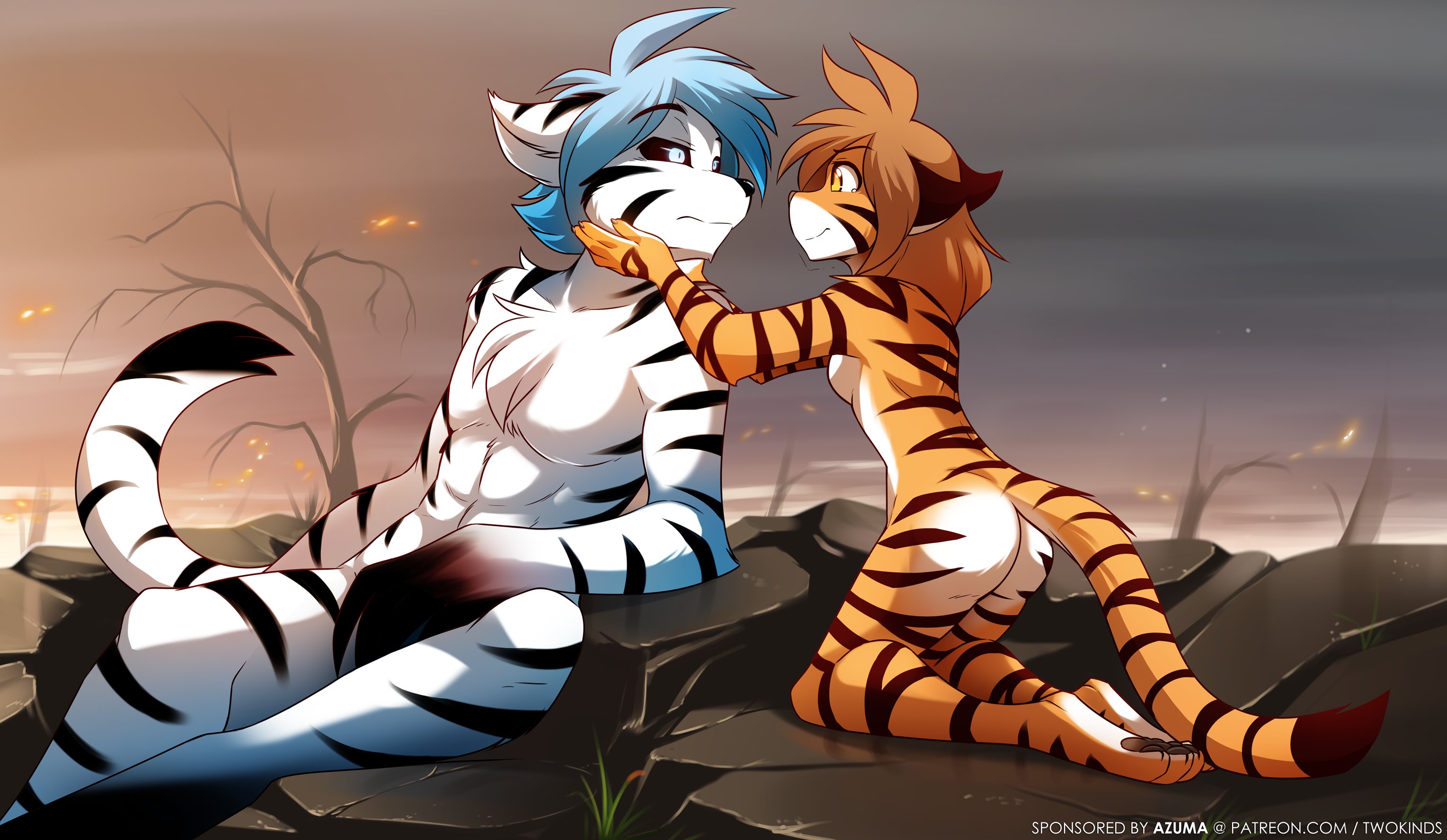 Twokinds Трейс тигр