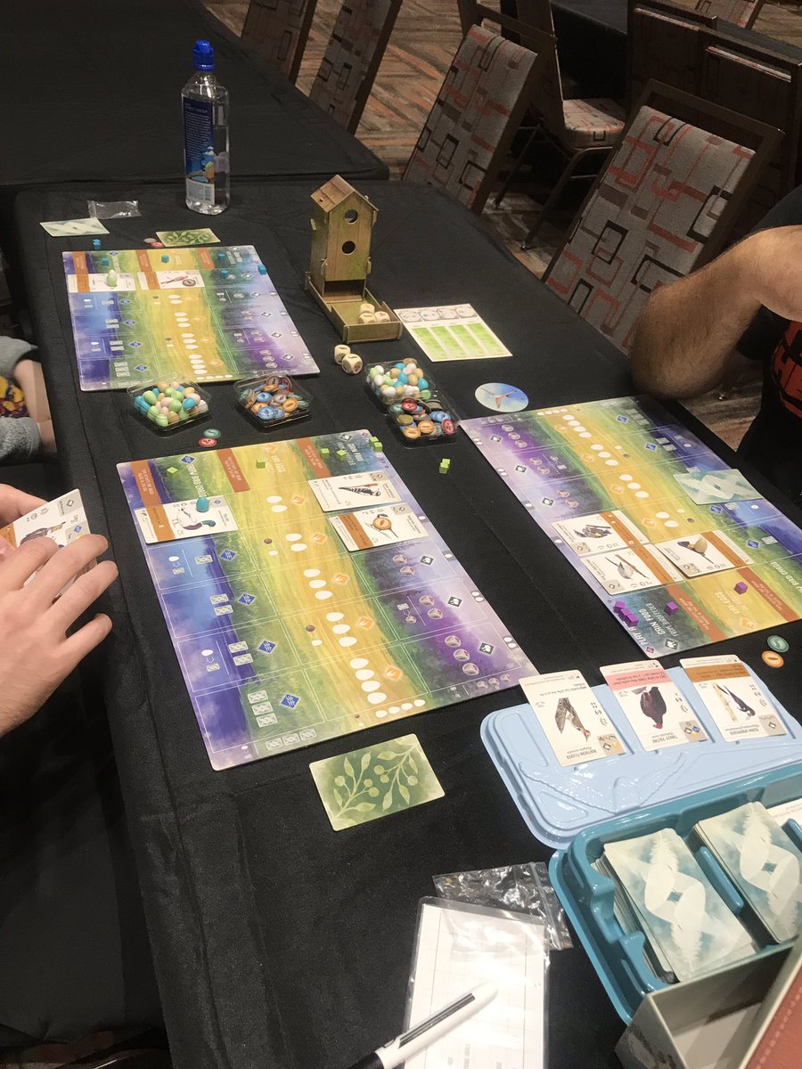 Come Play-to-Win Wingspan <a href="/TucsonComiCon/">Tucson Comic Con</a>! Thank you <a href="/stonemaiergames/">Stonemaier Games</a>!