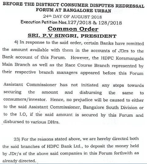 oct1964j's tweet photo. @CMofKarnataka @csogok @suvarnanewstv @TimesNow Victims of Dreamz Infra want preliminary inquiry by CBI into (1) Sachin Naik support from Influential leaders. 
(2) Bribery in transfer of freezed a/c money to Consumer Court
(3) Route of siphoning of funds received from the victims https://t.co/I0WXftVFfQ