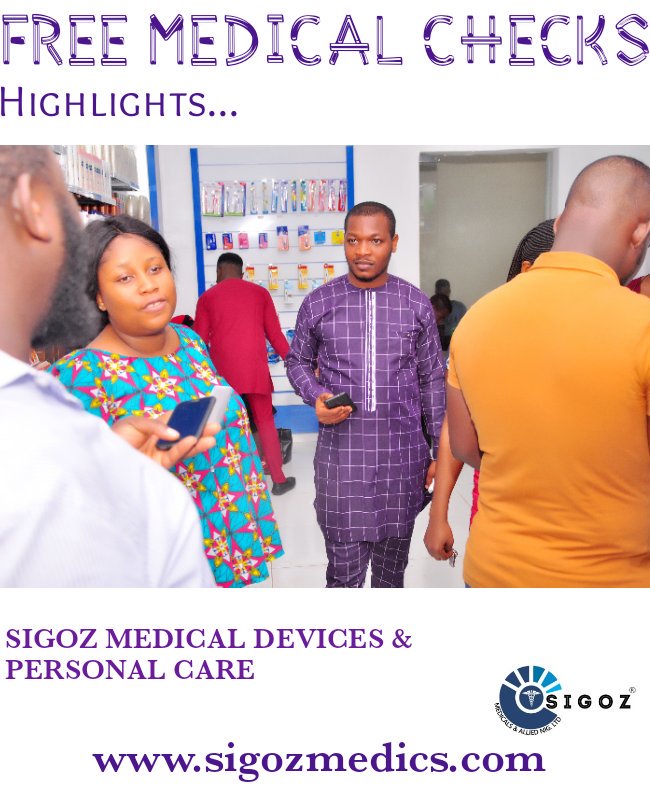 sigozgroup's tweet photo. Highlights of the first lap of our free medical checks program on: Breast Cancer Screening, Cervical Cancer Screening, Blood Pressure and Blood Sugar Examination...
#SIGOZ 
#Enugu 
#FreeMedicalChecks
#BreastCancer
#CervicalCancer
#BloodPressure
#BloodSugar https://t.co/JTrV9ZCdU3
