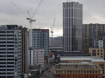 BuildsWeAre's tweet image. Brum X with an update in pics of St Martin&apos;s Place on Broad Street Birmingham - courtesy @x_brum #ACityforAll #ConstructionwithCommunity