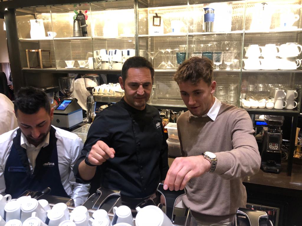 nextgenfinals's tweet photo. 📸+🎤+☕= It's almost Draw time!

#NextGenATP | #SeetheFuture
📍@Lavazza Flagship Store https://t.co/mgbeSCtnEn
